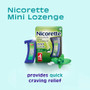 Nicorette Stop Smoking Aid Mini Lozenges 4 mg Mint - 81 ct