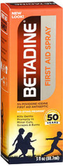 Betadine First Aid Spray - 3 oz