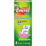 Zyrtec Children's 24 Allergy Syrup Bubble Gum - 4 oz