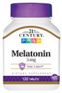 21st Century Melatonin 5mg Tablets - 120 ct