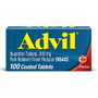 Advil Ibuprofen Pain Reliever/Fever Reduce, 200 mg Coated Tablets - 100 ct