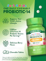 Nature's Truth Kid's Probiotic 13 mg Chewable Tablets Natural Berry Flavor - 30 ct
