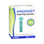 Prodigy Twist Top Lancets, 28G - 100 ct