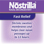 Nostrilla Nasal Decongestant Spray Fast Relief - .5 oz