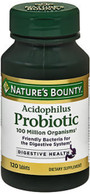 Nature's Bounty Acidophilus Probiotic Tablets - 120 Ea.