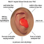 Mack's Soft Moldable Silicone Putty Earplugs Kids Size - 6 ct