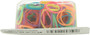Hair Polybands, Asst, 500 Pc - 1 Pkg