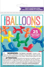 Twist & Shape Balloons, Asst, 25 Ct - 1 Pkg