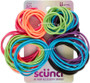 Hair Elastics-Thin No Damage, Asst, 80 Pc - 1 Pkg