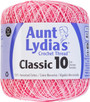 Aunt Lydia's Classic Crochet Thread, Shaded Pinks, 300 Yds. - 3 Pkgs