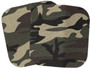 Iron-On Camouflage Patches, Green/Tan Camo, 5\"X5\" - 1 Pkg