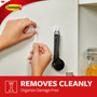 Command Adhesive Mini Hook, Clear, Mini - 1 Pkg