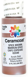 Ceramcoat Acrylic Paint, Spice Brown, 2 oz - 1 Pkg