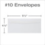 Business Envelope, 4 x 9 1/2