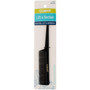 Tail Comb-Hard Rubber, Black - 1 Pkg