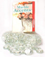 Glass Lustre Gems, Clear, 12 oz - 1 Bag