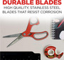Scotch Multi Purpose Scissors, 8\" - 1 Pkg