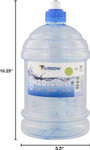 H2O On The Go Water Bottle, Clear, 74 oz - 1 Pkg