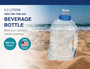 H2O On The Go Water Bottle, Clear, 74 oz - 1 Pkg