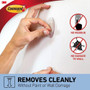 Command Adhesive Medium Hook, Clear, Medium - 1 Pkg