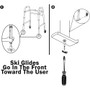 Carex Walker Ski Glides
