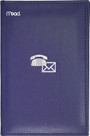 Mead Telephone & Address Book, 5X7.5\", Colors Vary