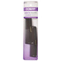 Pocket & Barber Comb-Hard Rubber, Black, 2Ct - 1 Pkg