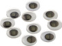 Round Eyes - Paste-On, Black, 10 Pieces, 12Mm - 1 Pack