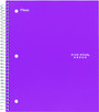 Five Star 3 Subject Notebook, College Ruled 150Ct. 8.5X11\" - 1 Pkg