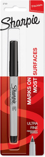 Sharpie Ultra Fine Permanent Marker, Black, .5Mm - 1 Pkg