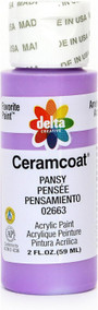 Ceramcoat Acrylic Paint, Pansy, 2 oz - 1 Pkg