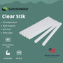 Mini Glue Sticks, Mini, 4\" - 1 Pkg