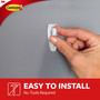 Command Adhesive Utility Hooks, White, Mini - 1 Pkg