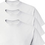 Men's White Crew Neck T-Shirts 3-Pack, White, X-Large - 1 Pkg