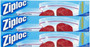 Ziploc Freezer Bags, Jumbo, Blue, 10 Ct - 1 Pkg
