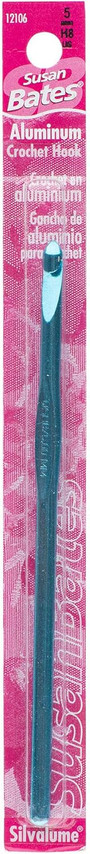 5 1/2\" Silvalume Crochet Hook, 5Mm, H8 - 1 Pkg