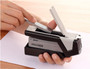 Paper Pro Stapler - Half Strip, Black/Gray - 1 Pkg