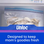 Ziploc Freezer Bags, Blue, 20 Ct - 1 Pkg