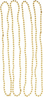 Bead Necklace Party Favors, Gold, 32\" - 1 Pkg