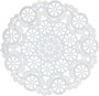 Royal Lace Paper Lace Doilies, White, 6\" - 1 Pkg