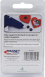 Ceramic Disc Magnets, Black, 3/4\" Dia - 1 Pkg
