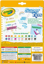 Crayola Super Tip Markers, Assorted - 20 ct