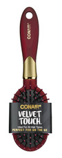 Velvet Touch Cushion Hair Brush, 1 Ct - 1 Pkg