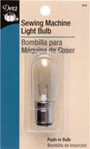 Singer Sewing Machine Light Bulb, Clear, 15 Watt - 1 Pkg