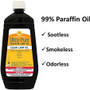 Lamp Oil Ultra-Pure, Clear, 18 oz