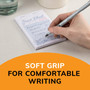 Round Stic Grip Pen, Black, Medium - 1 Pkg