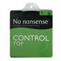 Control Top Panty Hose, Off Black, Q1 - 1 Pkg