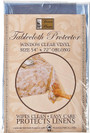 Clear Vinyl Tablecloth Protector 54\"X72\", Clear - 1 Pkg