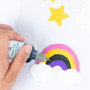 Scribbles Dimensional Fabric Paint, Black, 1 oz - 1 Pkg