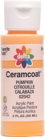 Ceramcoat Acrylic Paint, Pumpkin, 2 oz - 1 Pkg